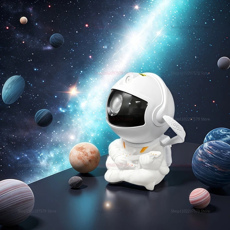 Galaxy Projector LED Night Light - Astronaut Star Projector for Kids Bedroom