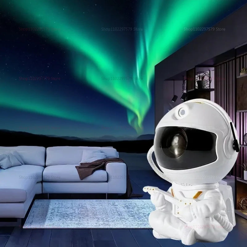 Galaxy Projector LED Night Light - Astronaut Star Projector for Kids Bedroom