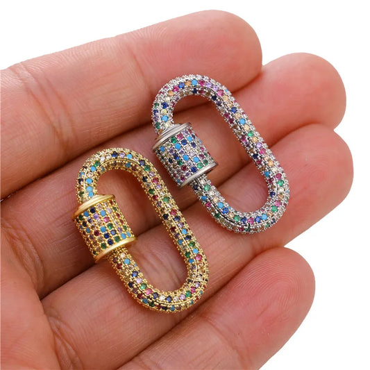 Luxury Diamond Clasp - Premium Jewelry Accessories for DIY Bracelets & Elegant Designs