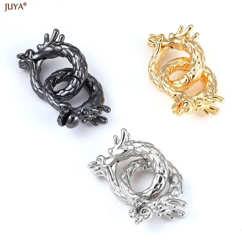 Premium 18K Gold Plated Anti-Allergy Jewelry Clasps - Luxury Zirconia Connectors for DIY Jewelry Making
