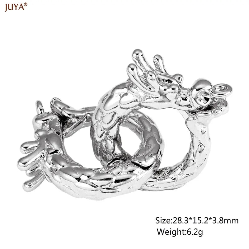Premium 18K Gold Plated Anti-Allergy Jewelry Clasps - Luxury Zirconia Connectors for DIY Jewelry Making