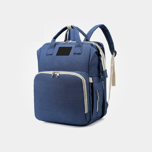 2-in-1 Stroller Diaper Bag with Baby Bed - Multi-Functional Travel Organizer