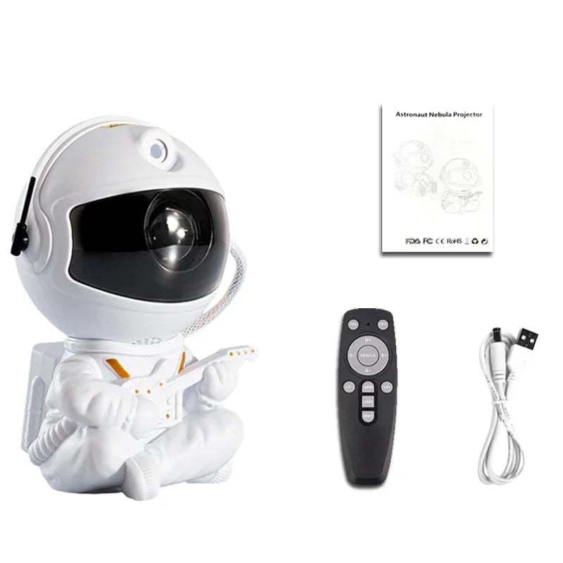 Galaxy Projector LED Night Light - Astronaut Star Projector for Kids Bedroom