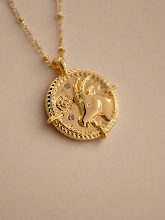 Capricorn Necklace-0